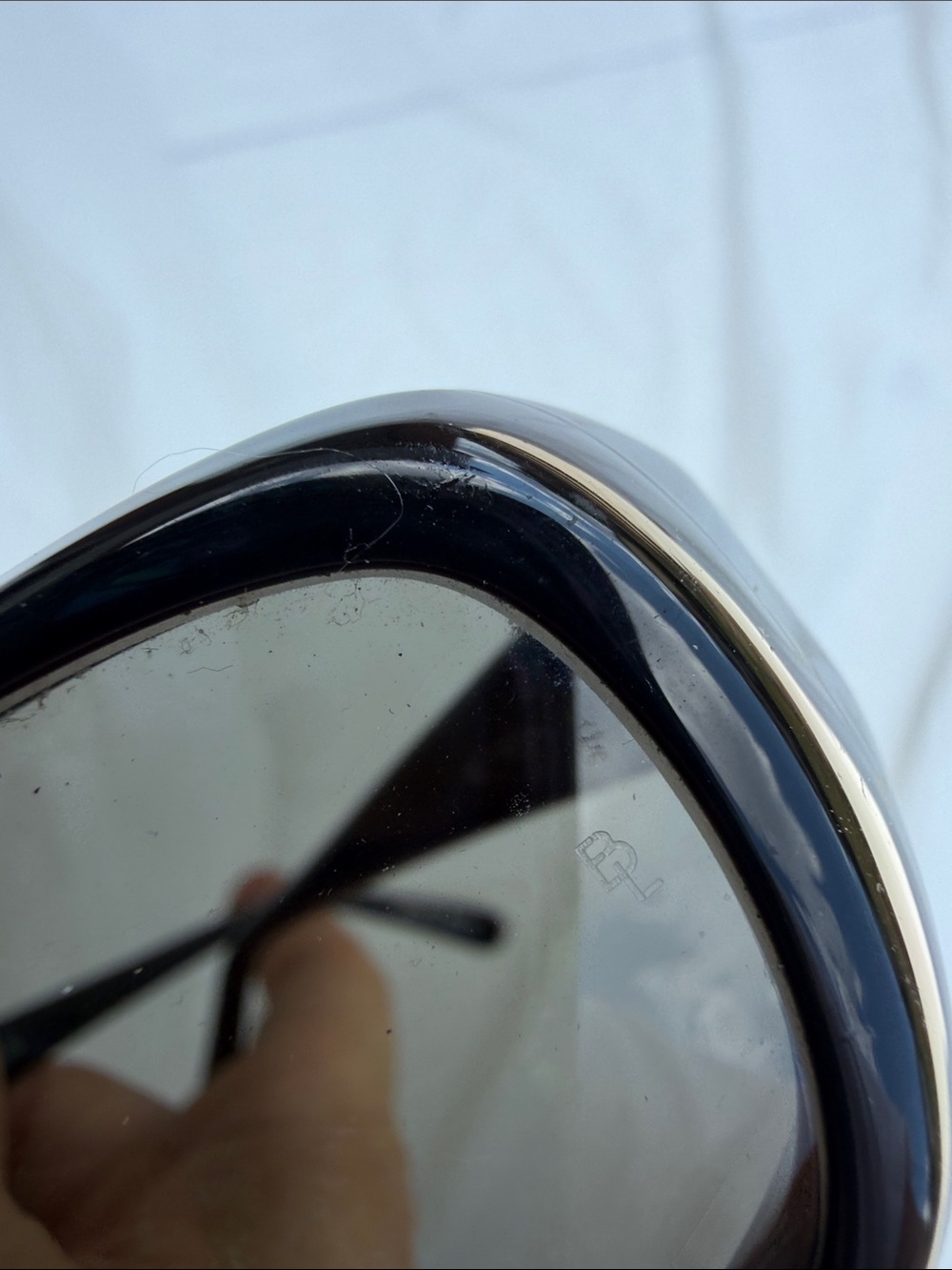 Ray-Ban rituals Black Rectangle Sunglasses - Picture 7 of 8